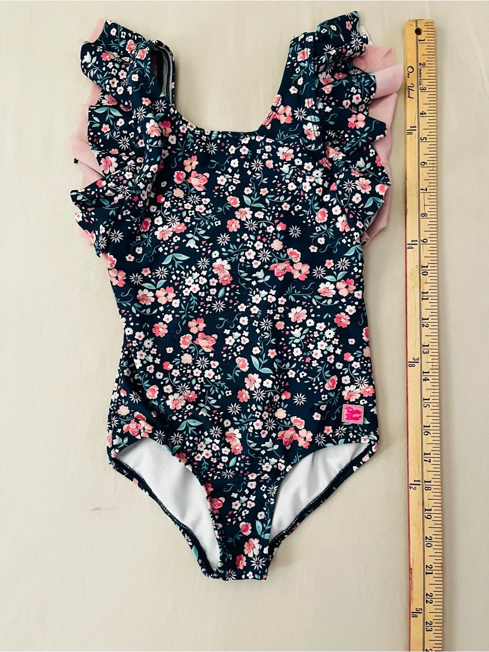 Ruffle Butts pretty navy
